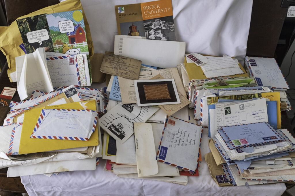 I began to sort the contents - then stopped